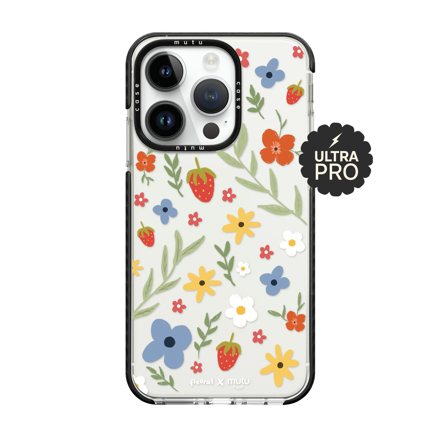 Strawberry and Flowers Ultra Pro Case