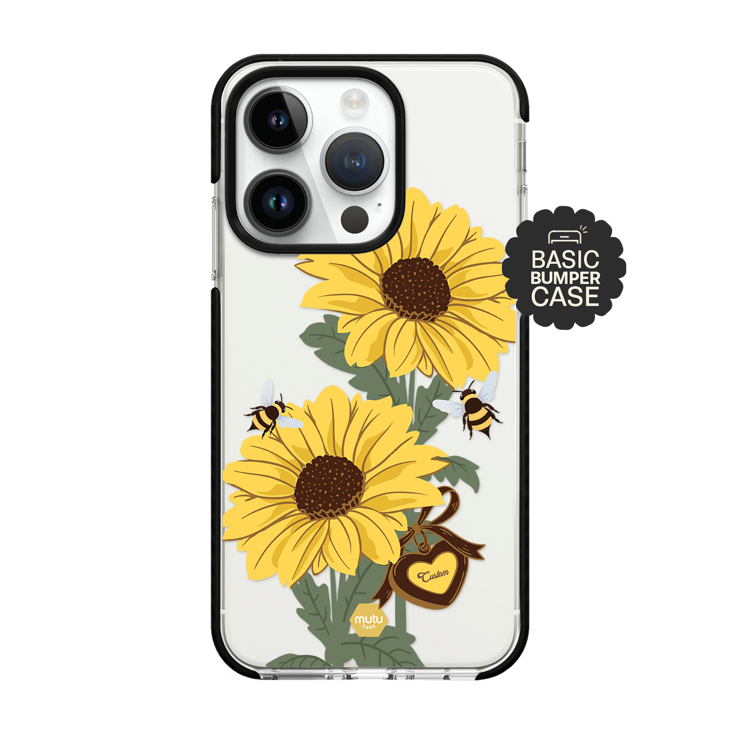 Sunflower Majesty Basic Case - Customisable