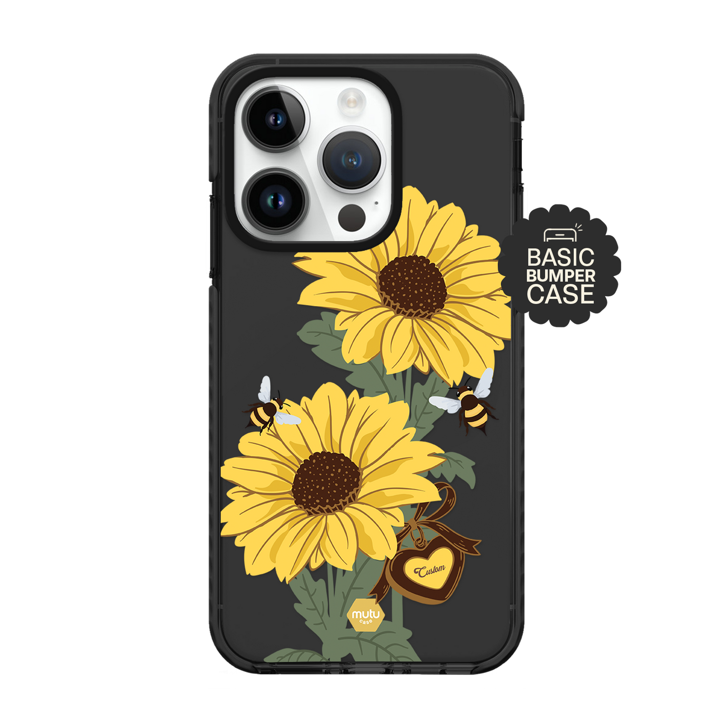 Sunflower Majesty Basic Case - Customisable