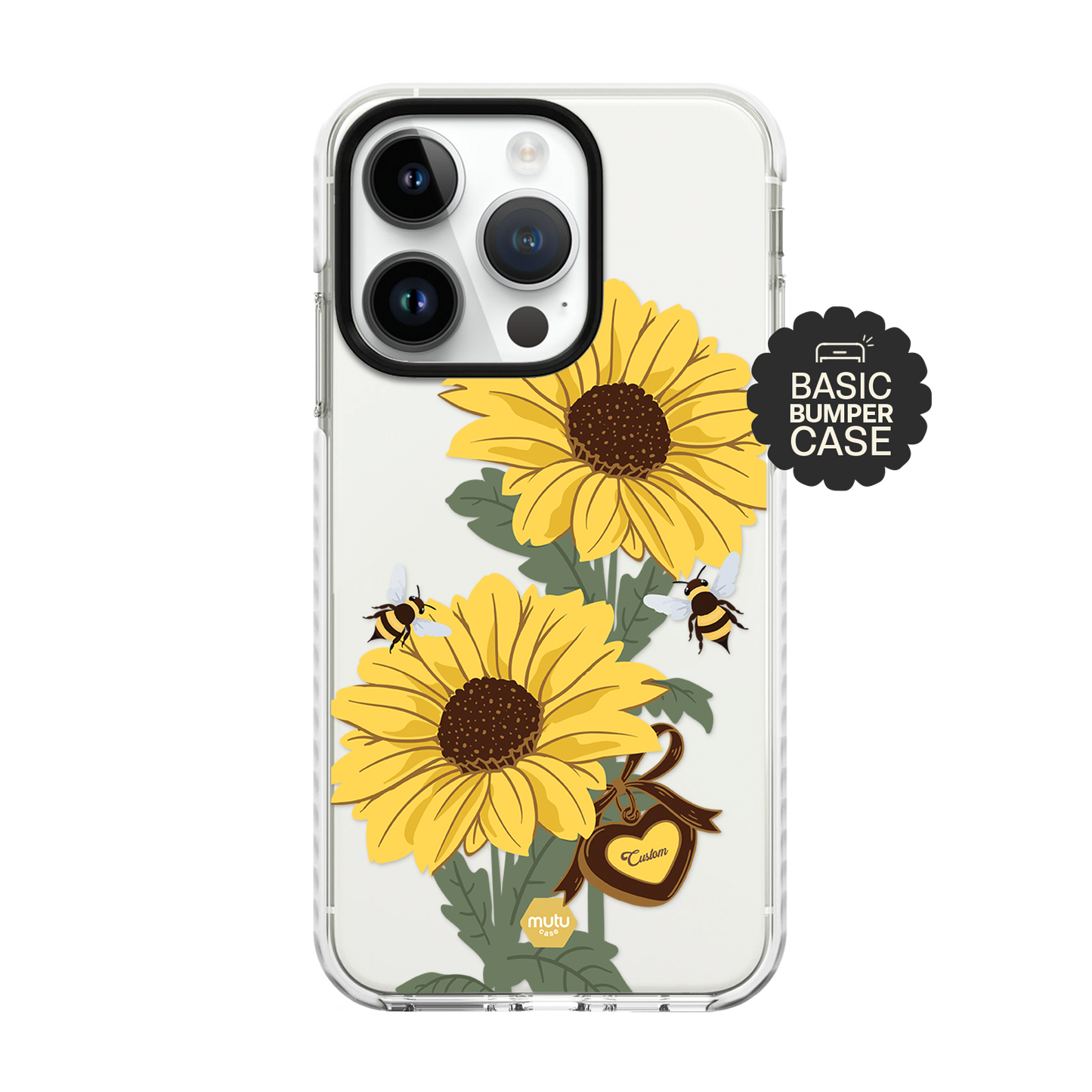 Sunflower Majesty Basic Case - Customisable