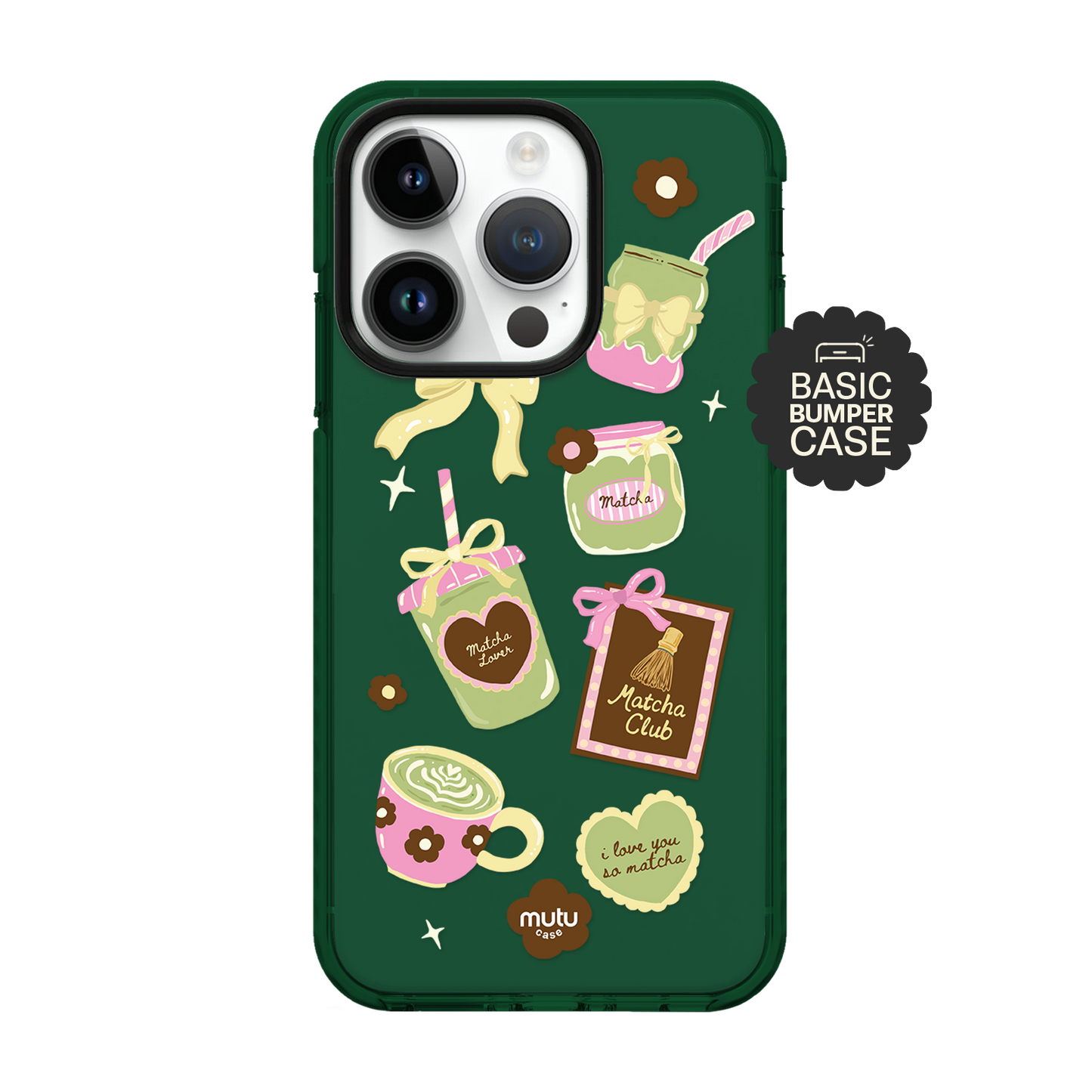 Sweet Matcha Diary Basic Case