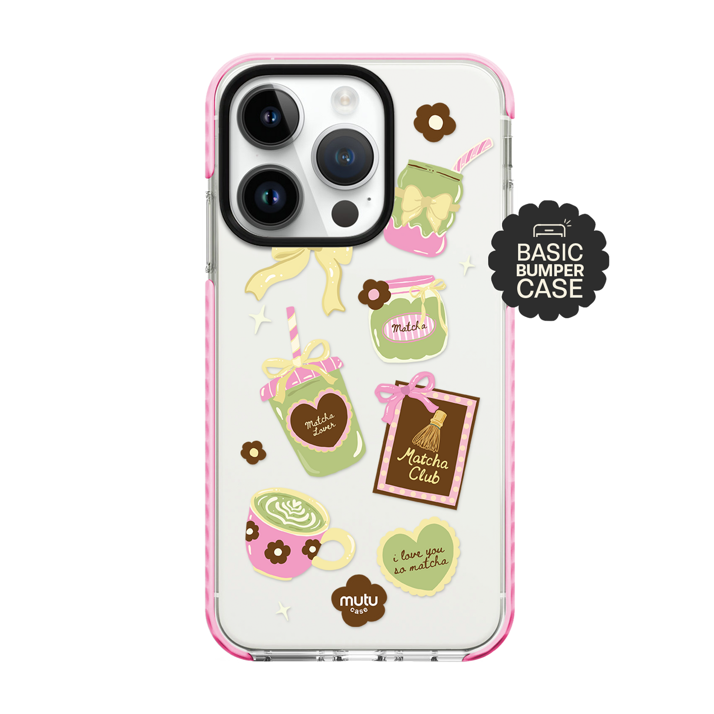 Sweet Matcha Diary Basic Case