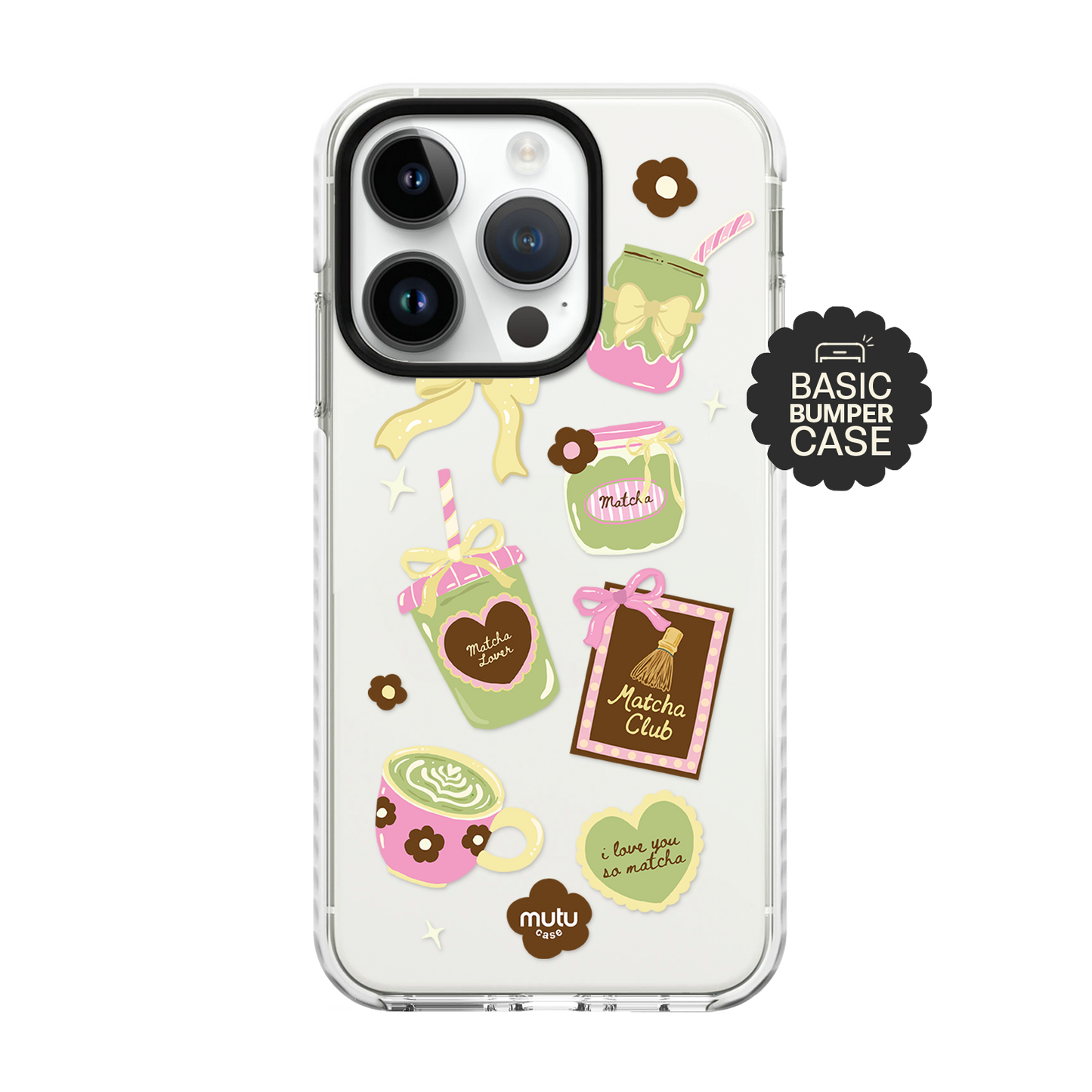 Sweet Matcha Diary Basic Case