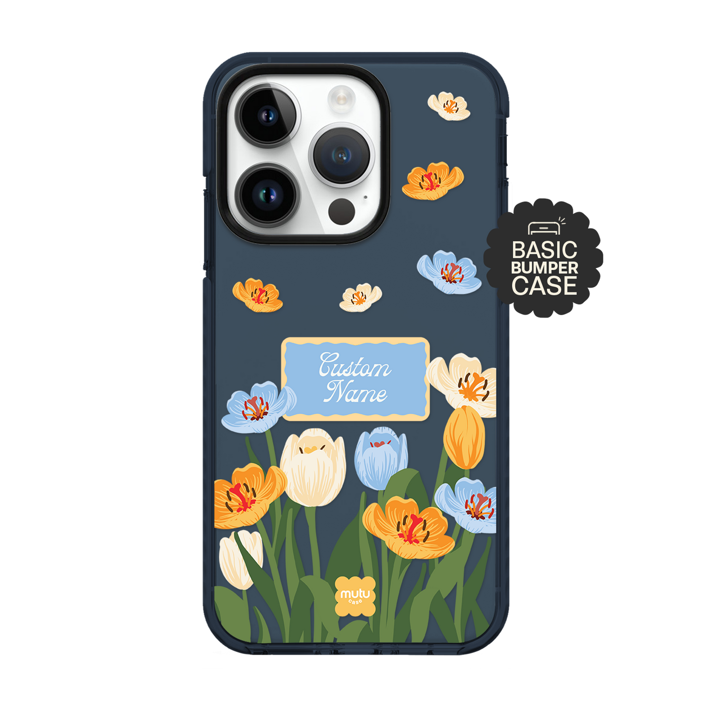 Tulip Garden Basic Case - Customisable