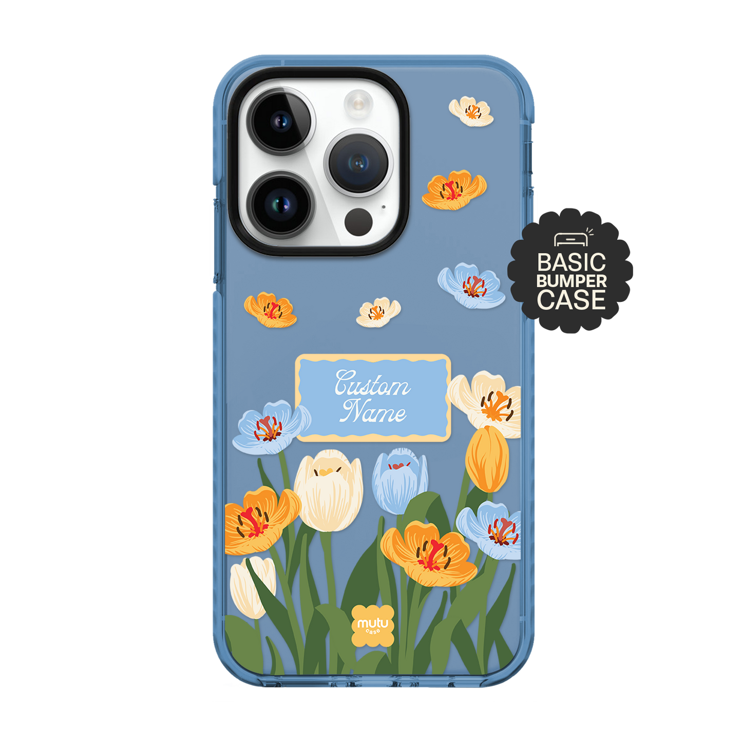 Tulip Garden Basic Case - Customisable