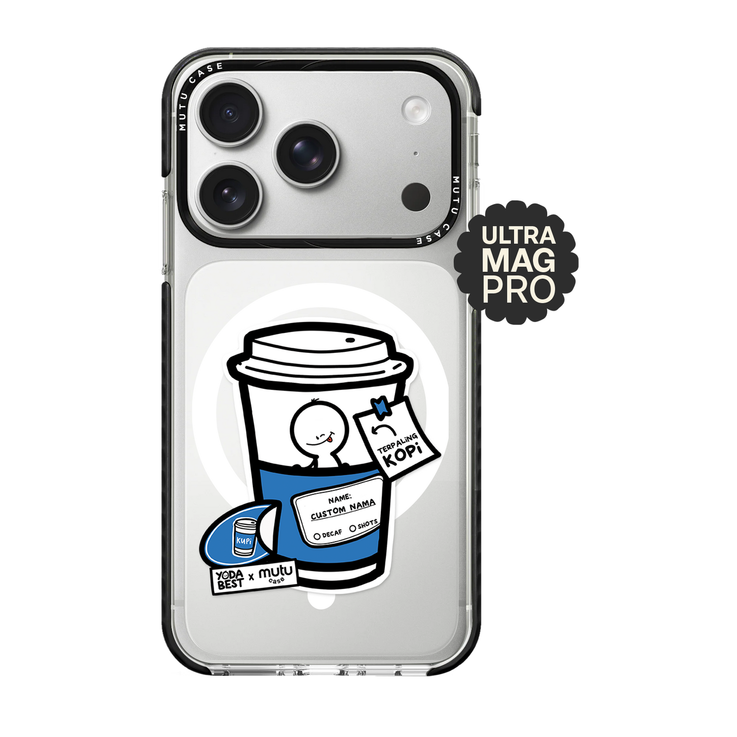 Customisable Terpaling Kopi Ultra Mag Pro