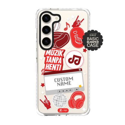 Muzik Tanpa Henti Basic Case - Customisable