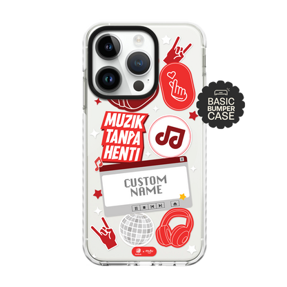 Muzik Tanpa Henti Basic Case - Customisable