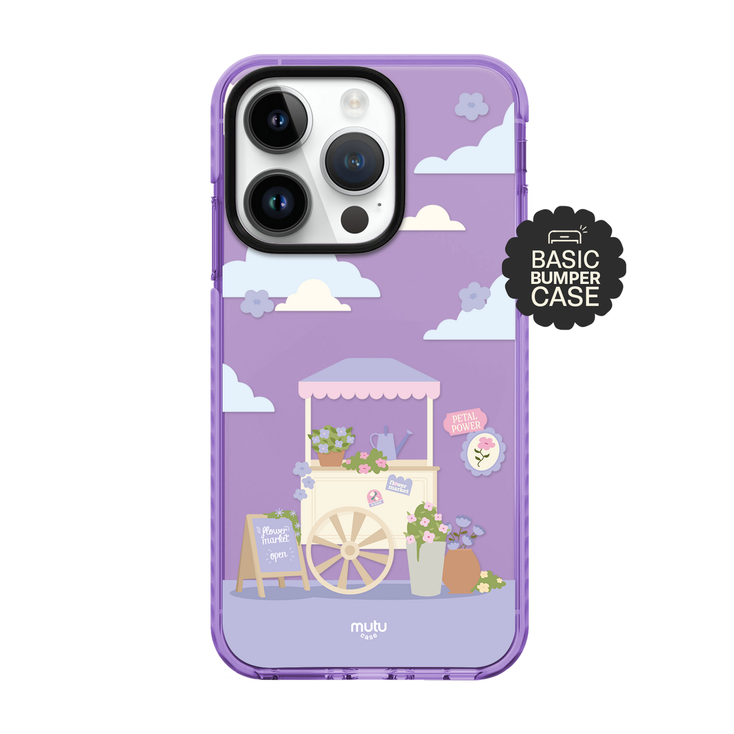 Whimsical Blooms Basic Case