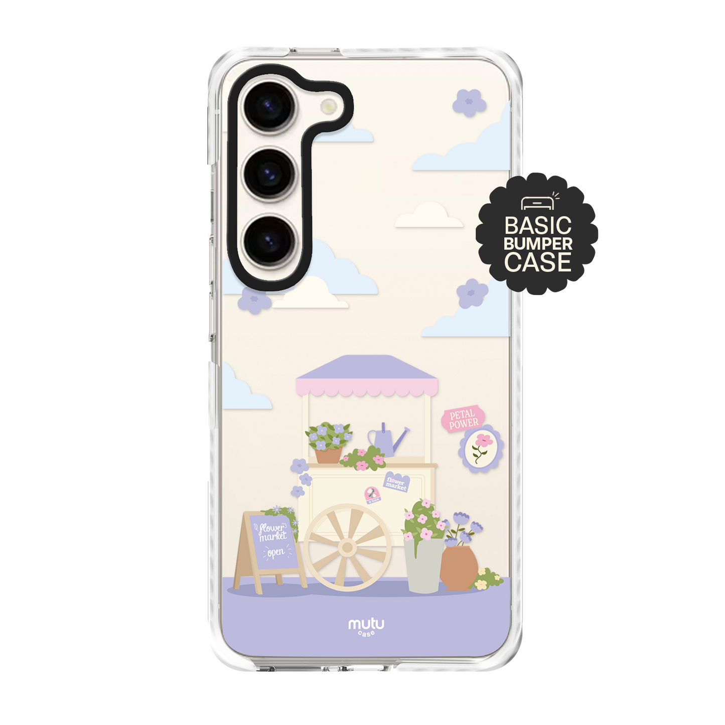 Whimsical Blooms Basic Case