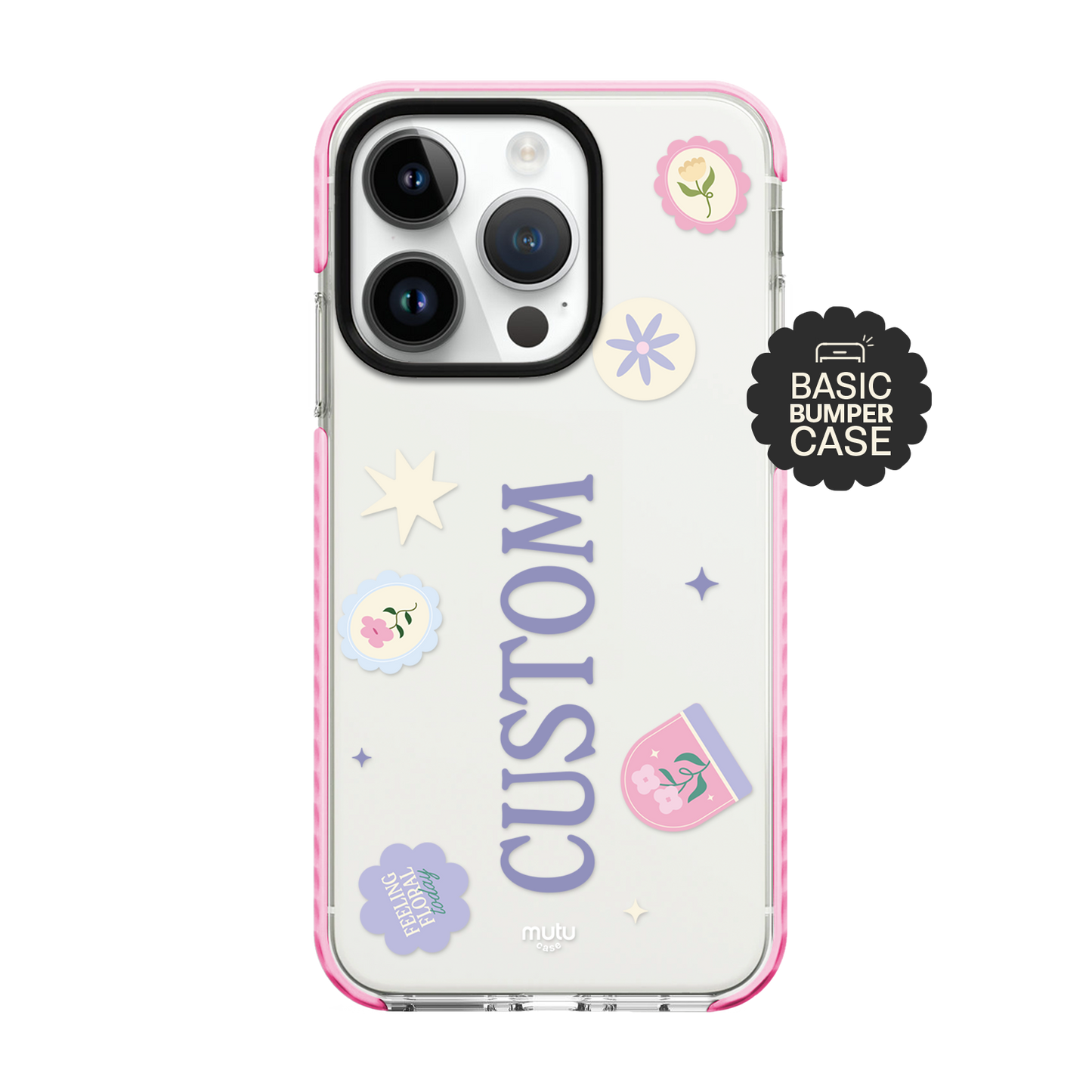 Wildflower Basic Case - Customisable