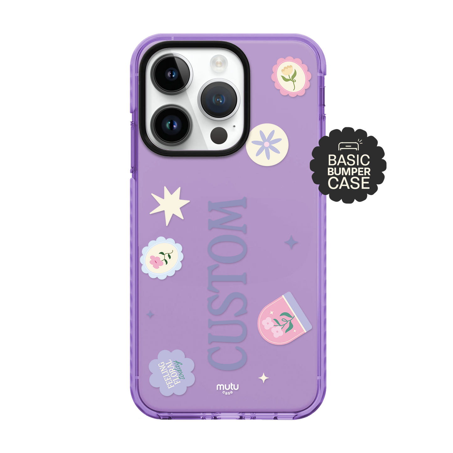 Wildflower Basic Case - Customisable