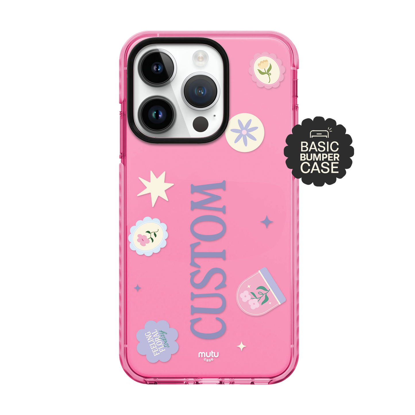 Wildflower Basic Case - Customisable