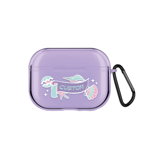 Mermaid Buddy Airpods Case -Customisable