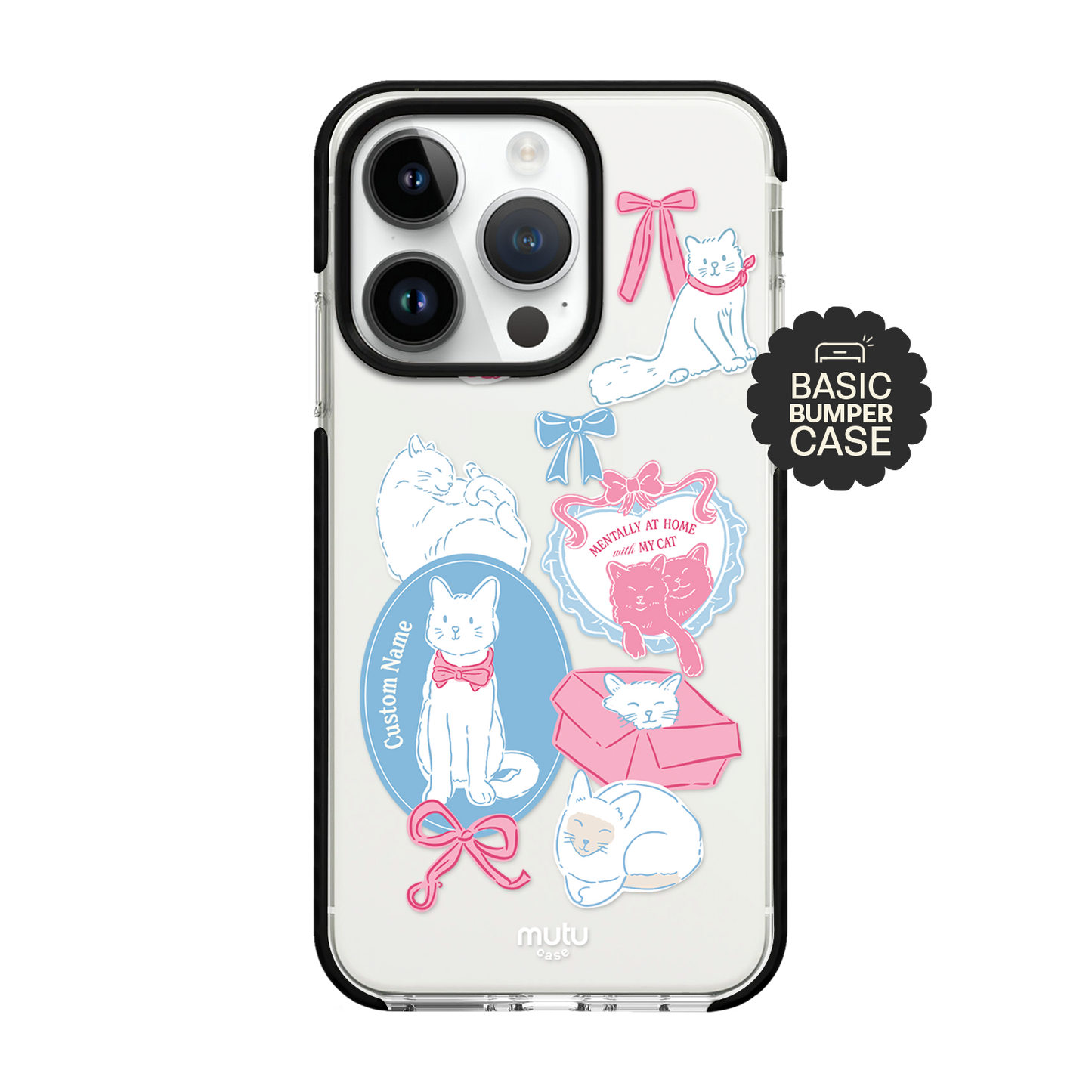 Catflix & Nap Basic Case - Customisable