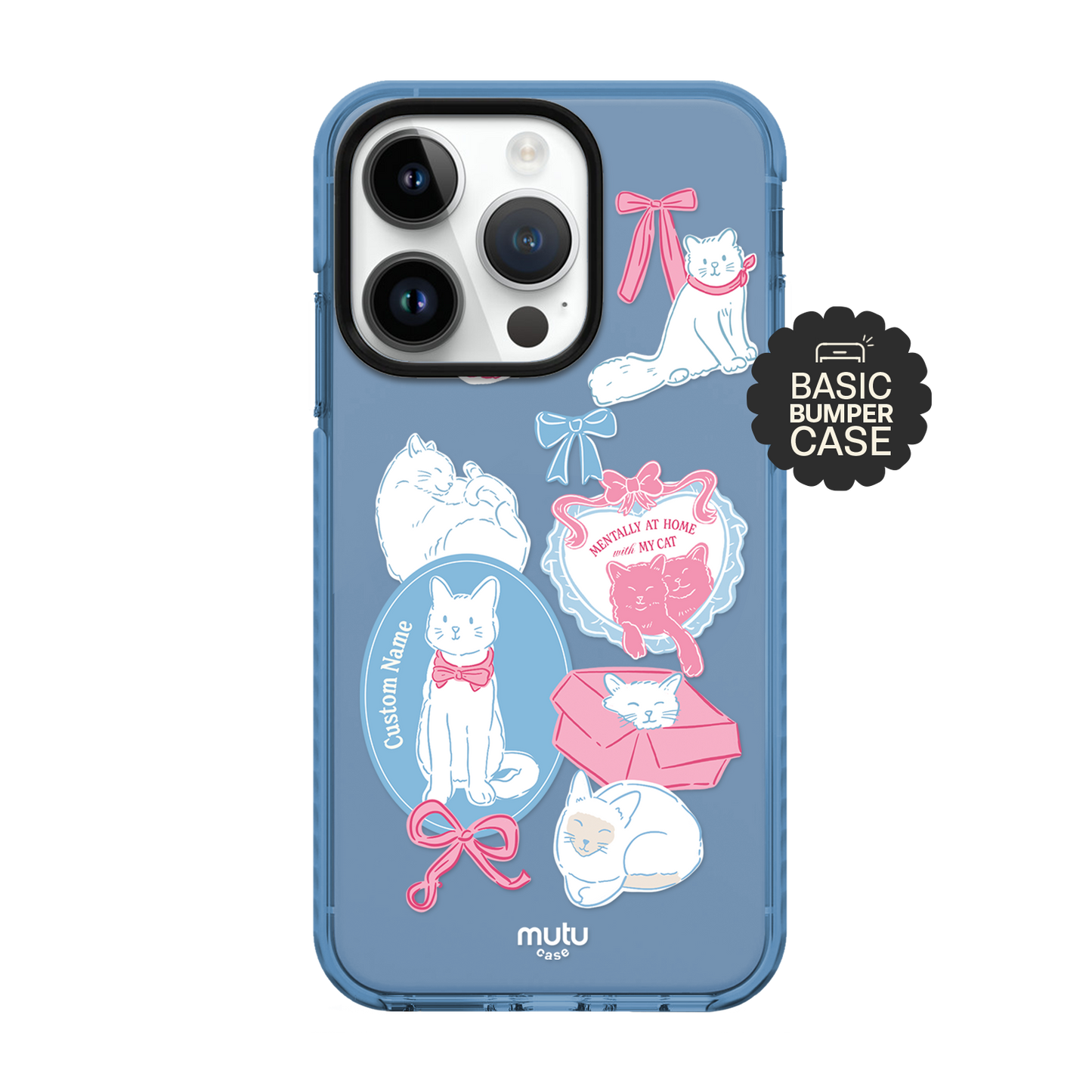 Catflix & Nap Basic Case - Customisable