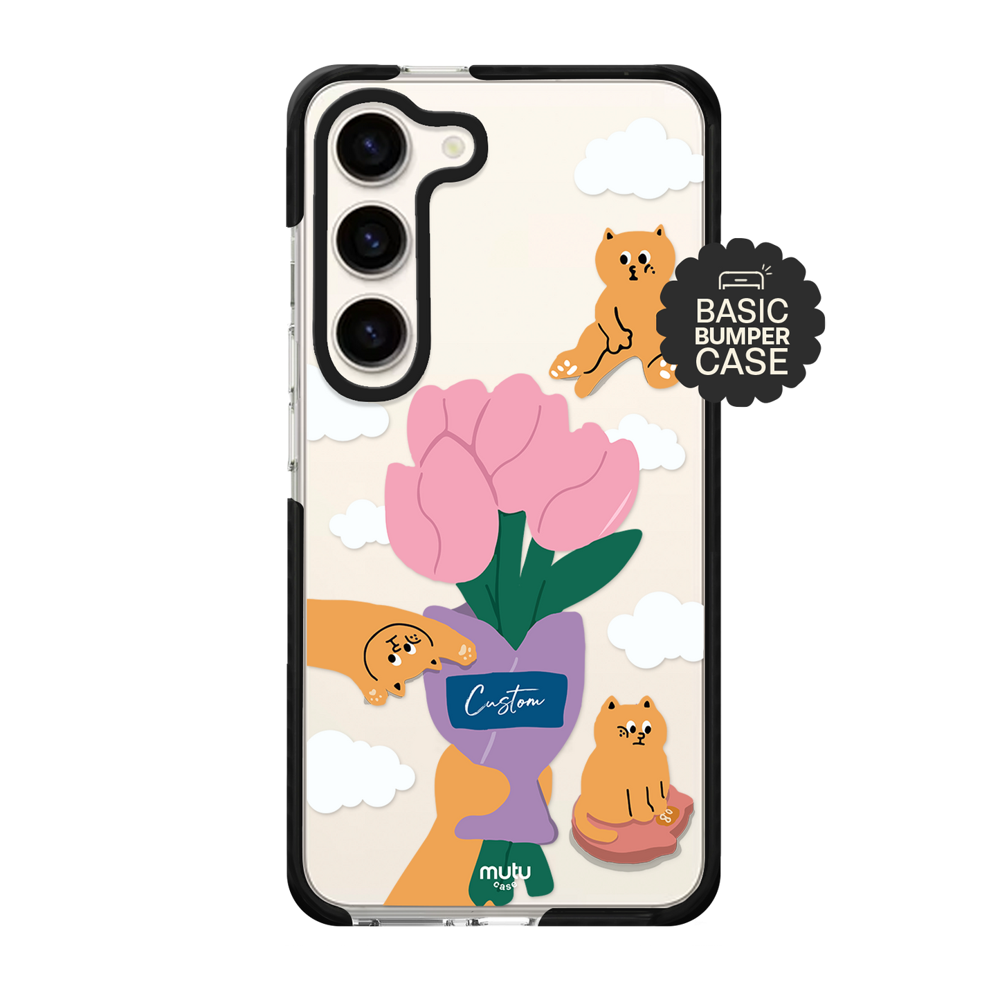 Dreamy Flowers Basic Case - Customisable