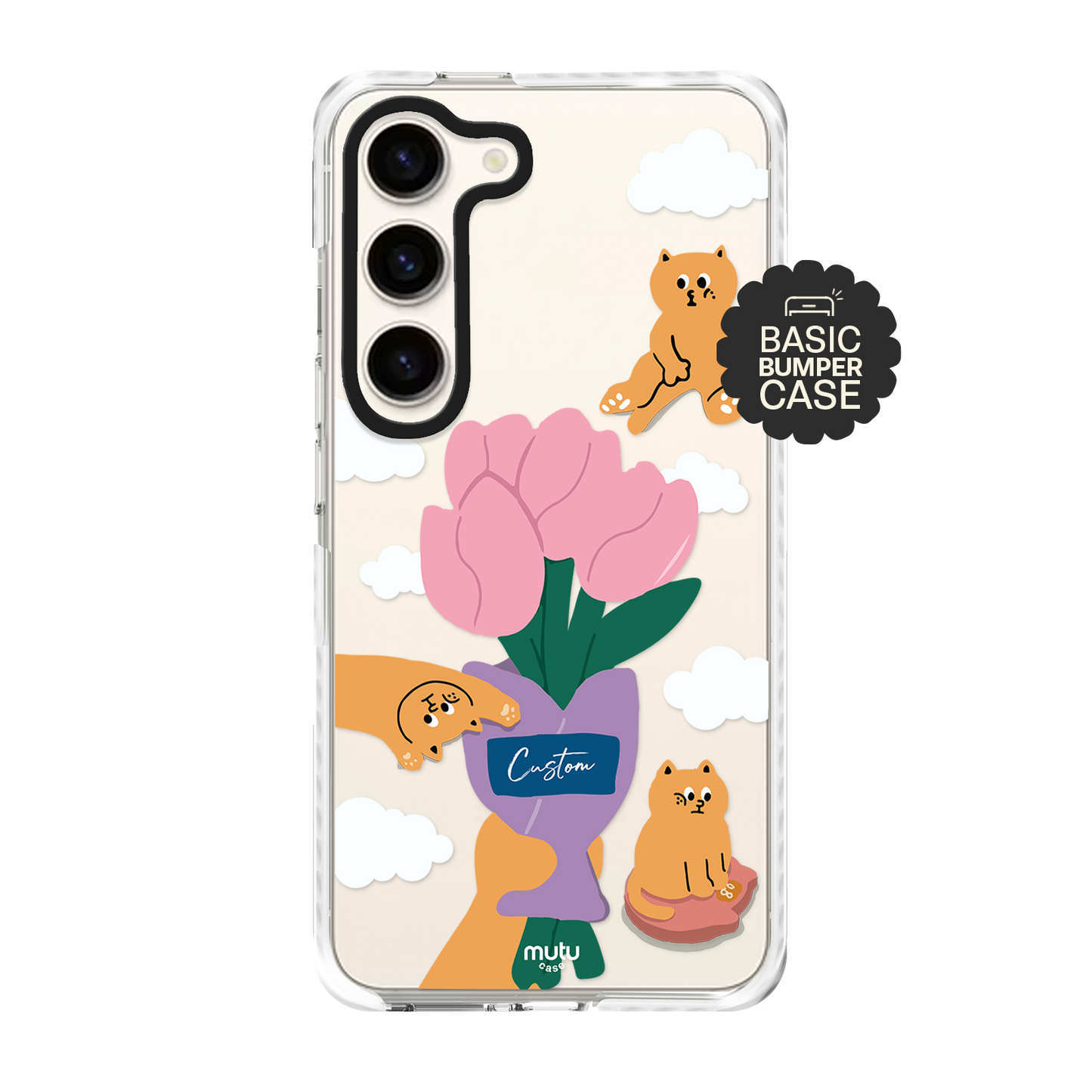 Dreamy Flowers Basic Case - Customisable