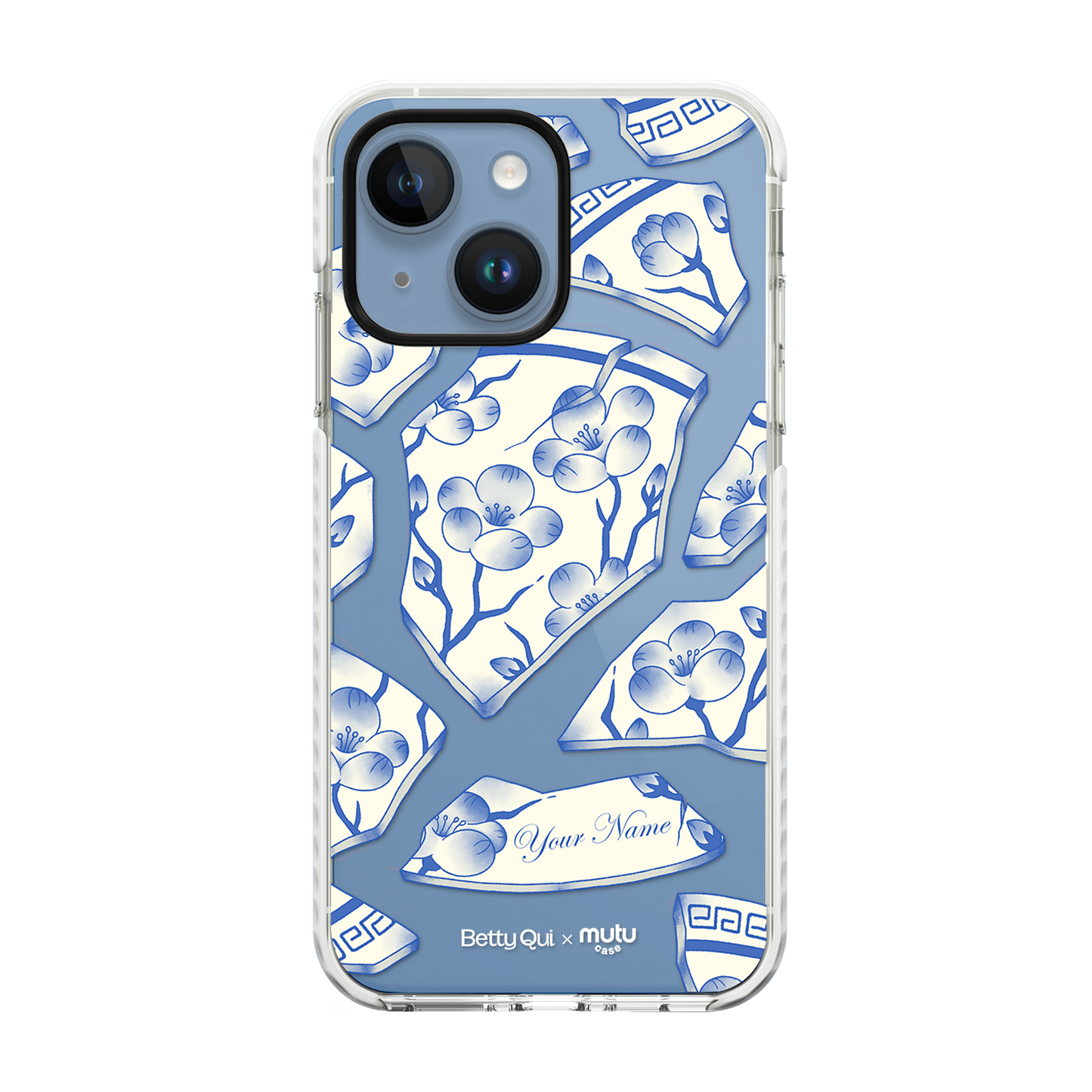 Fragments of Blue Basic Case - Customisable