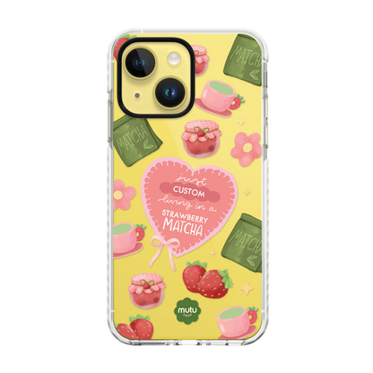 Living in Matcha Basic Case - Customisable