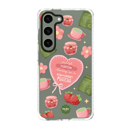 Living in Matcha Basic Case - Customisable