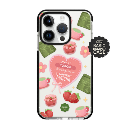Living in Matcha Basic Case - Customisable