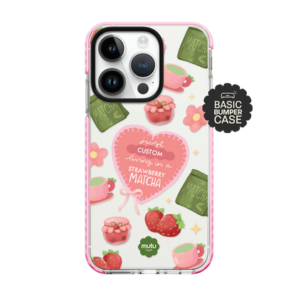 Living in Matcha Basic Case - Customisable