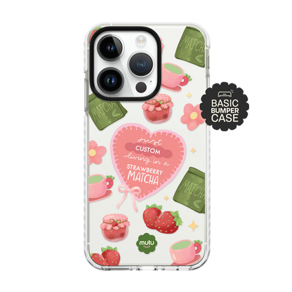 Living in Matcha Basic Case - Customisable