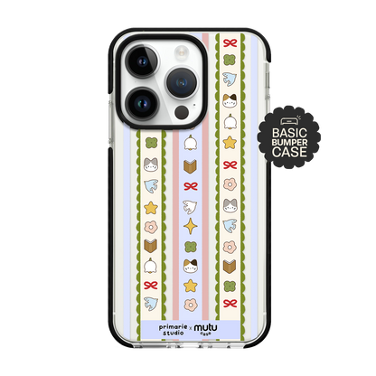 Lucky Cats Strap Basic Case