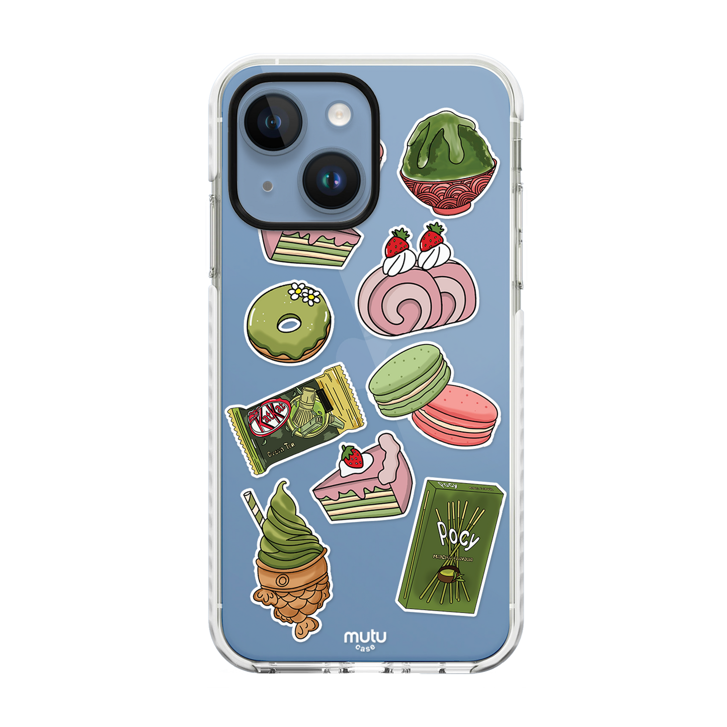 Matcha Snacks Basic Case