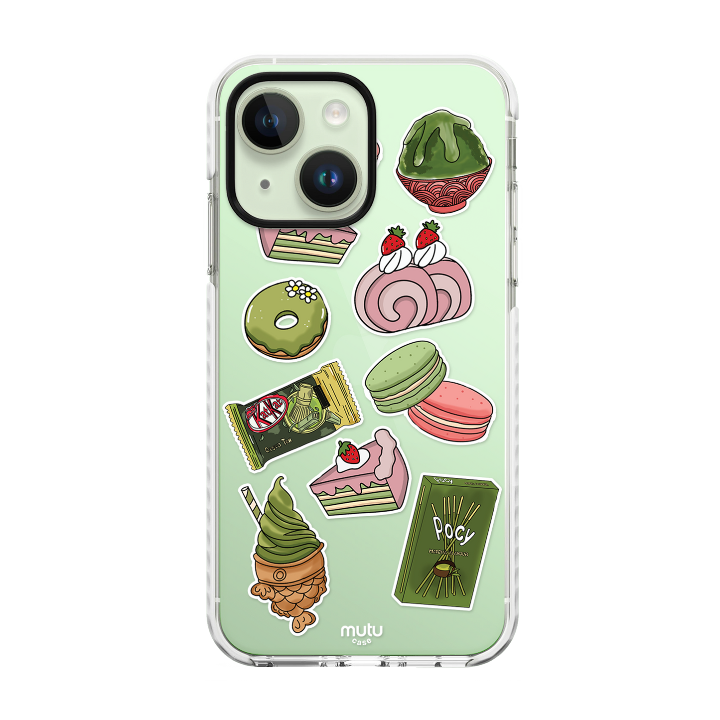 Matcha Snacks Basic Case