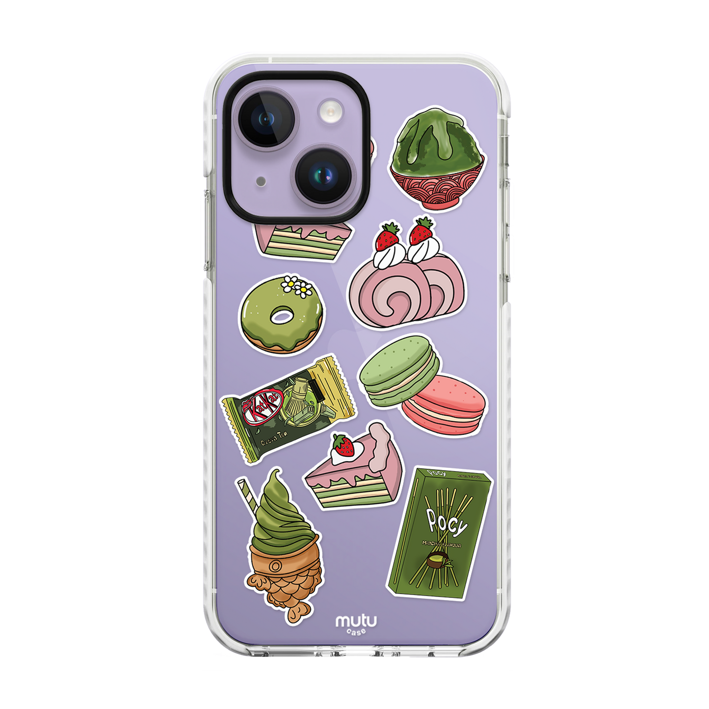 Matcha Snacks Basic Case