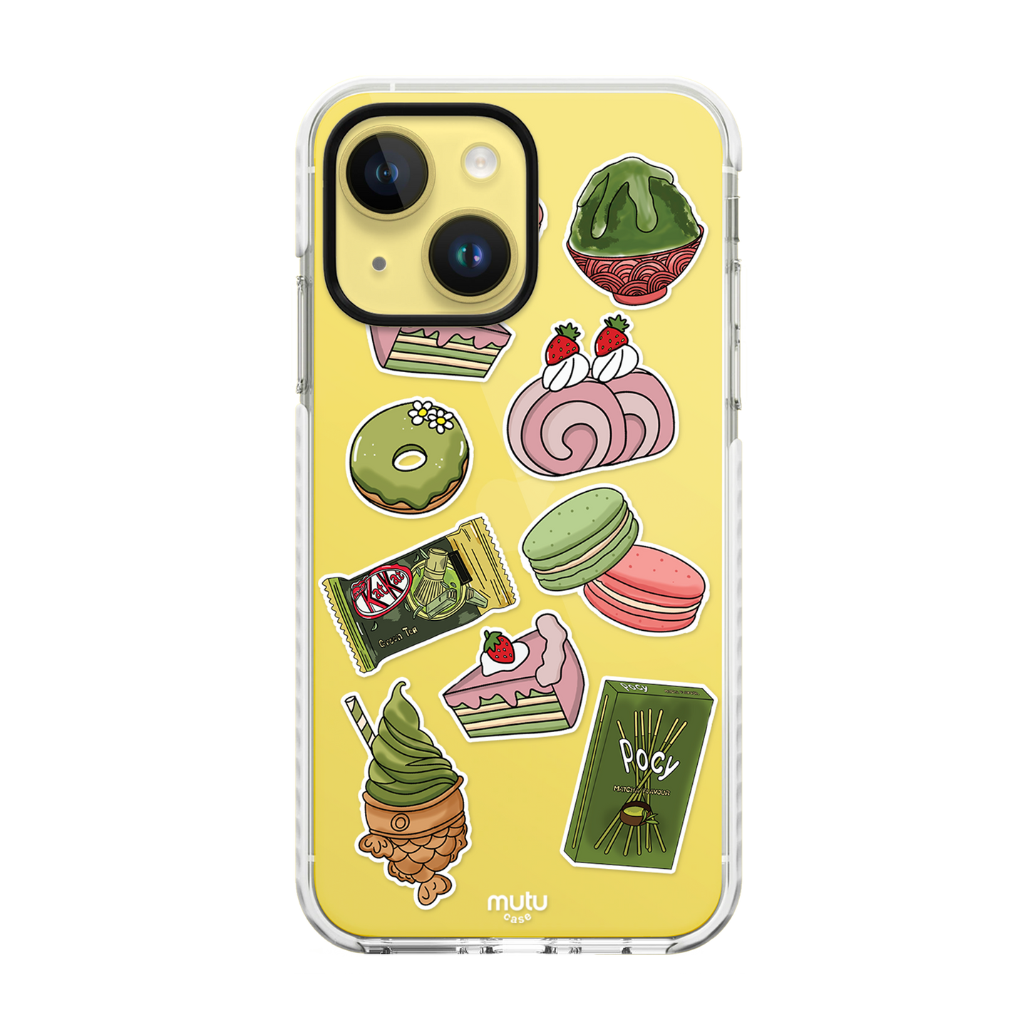 Matcha Snacks Basic Case