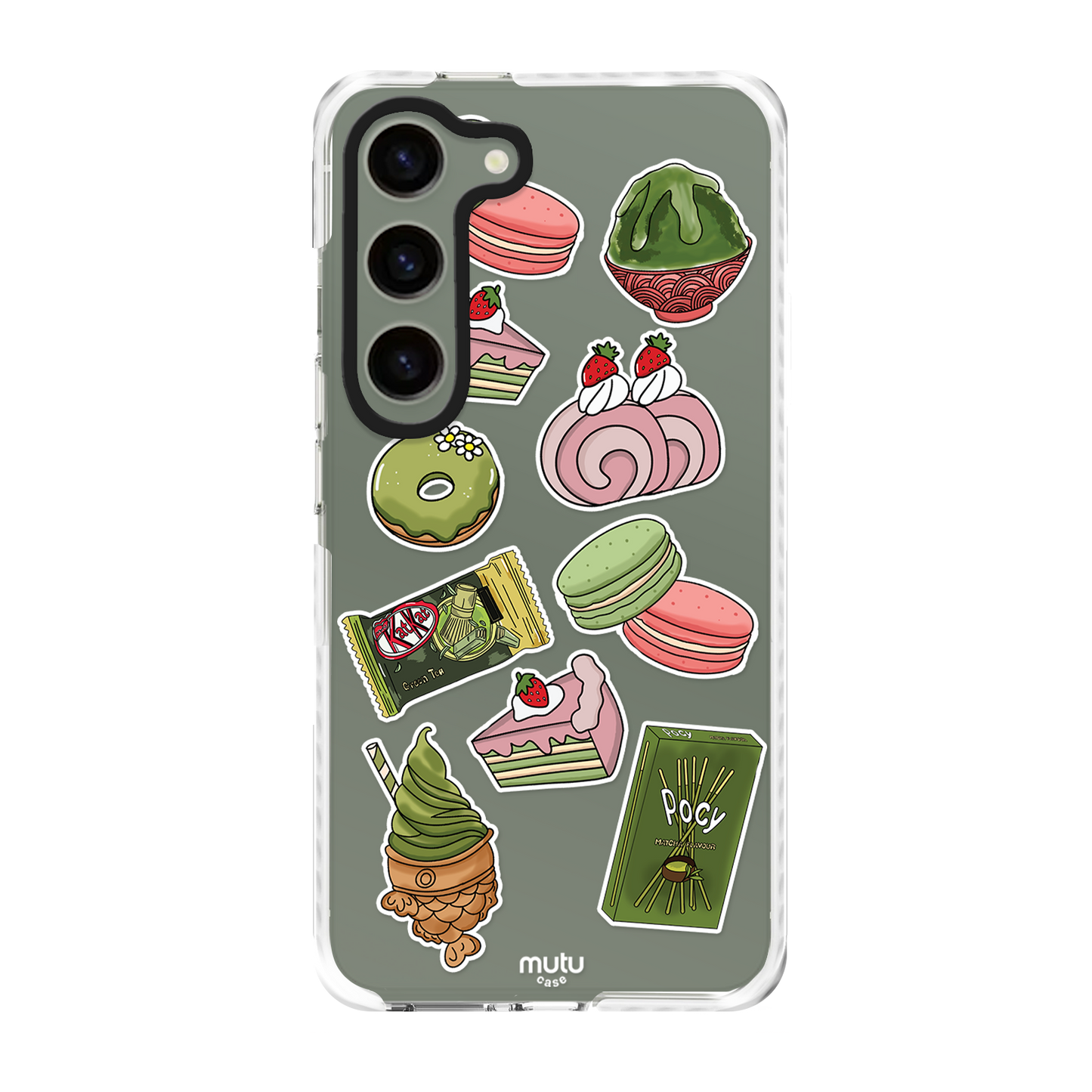 Matcha Snacks Basic Case