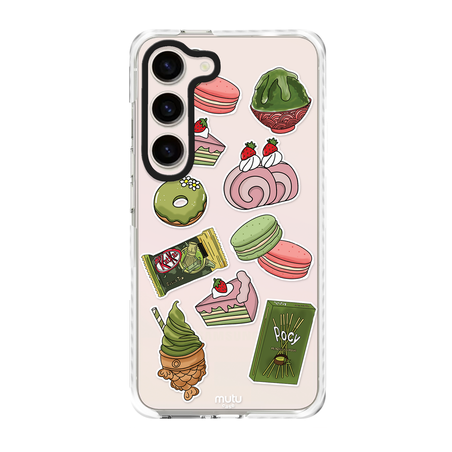 Matcha Snacks Basic Case