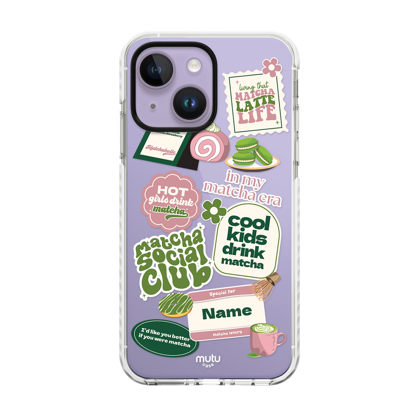 Matchalove Basic Case - Customisable