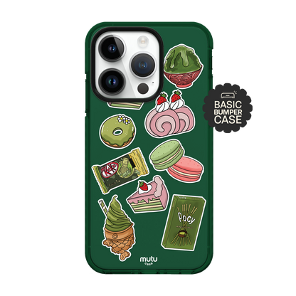 Matcha Snacks Basic Case