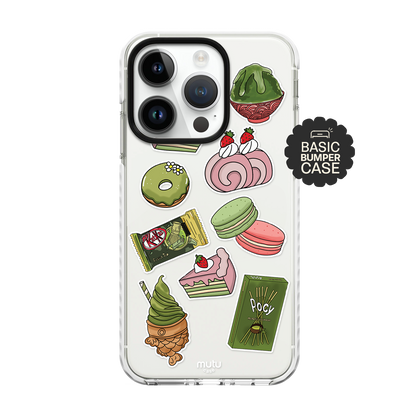 Matcha Snacks Basic Case