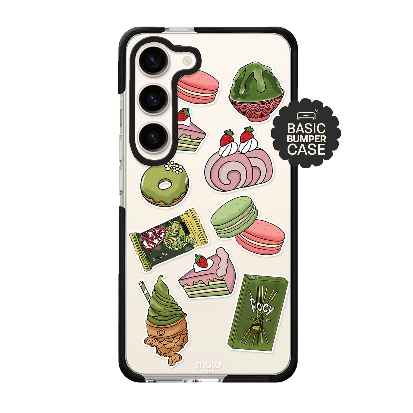 Matcha Snacks Basic Case