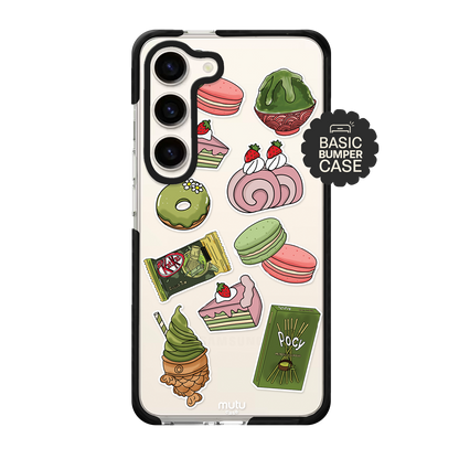 Matcha Snacks Basic Case