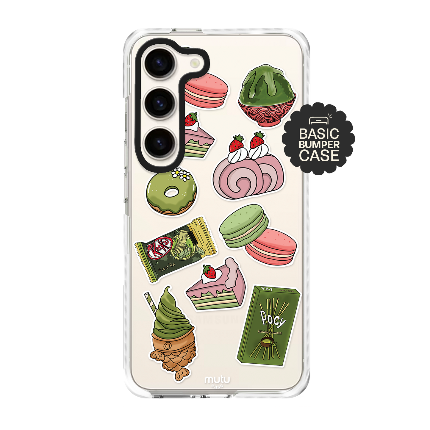 Matcha Snacks Basic Case