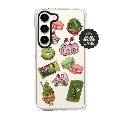 Matcha Snacks Basic Case