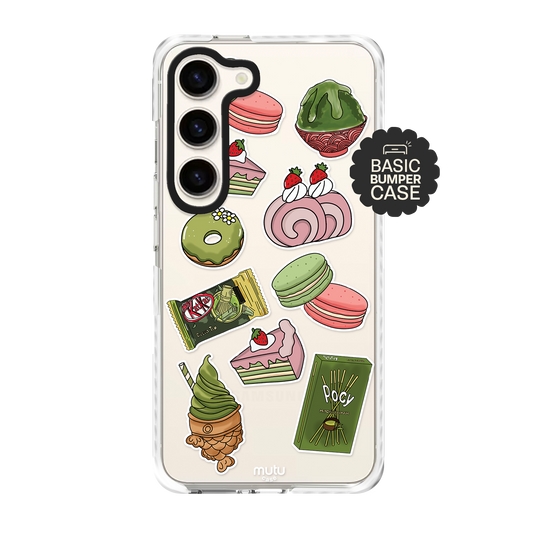 Matcha Snacks Basic Case