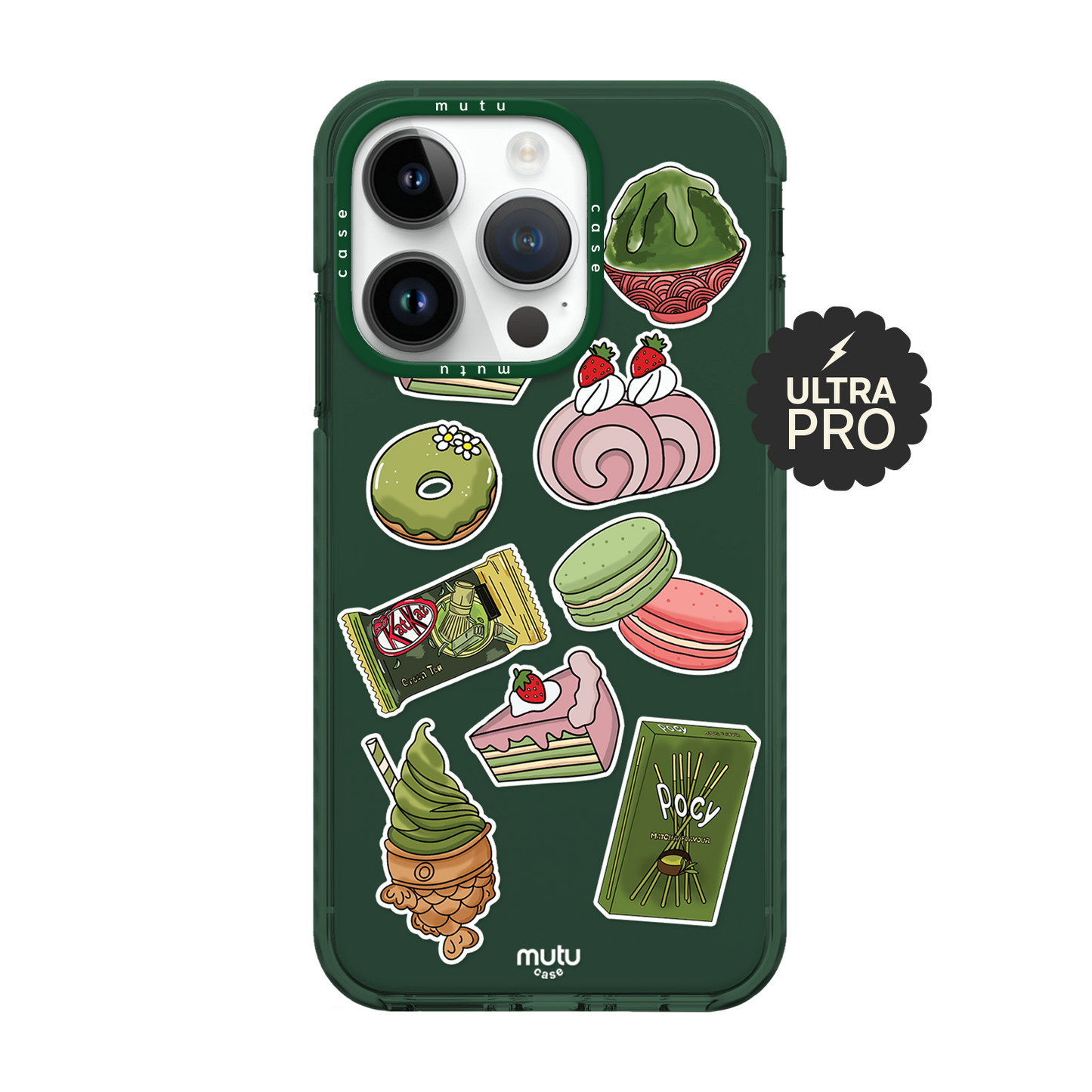 Matcha Snacks Ultra Pro Case