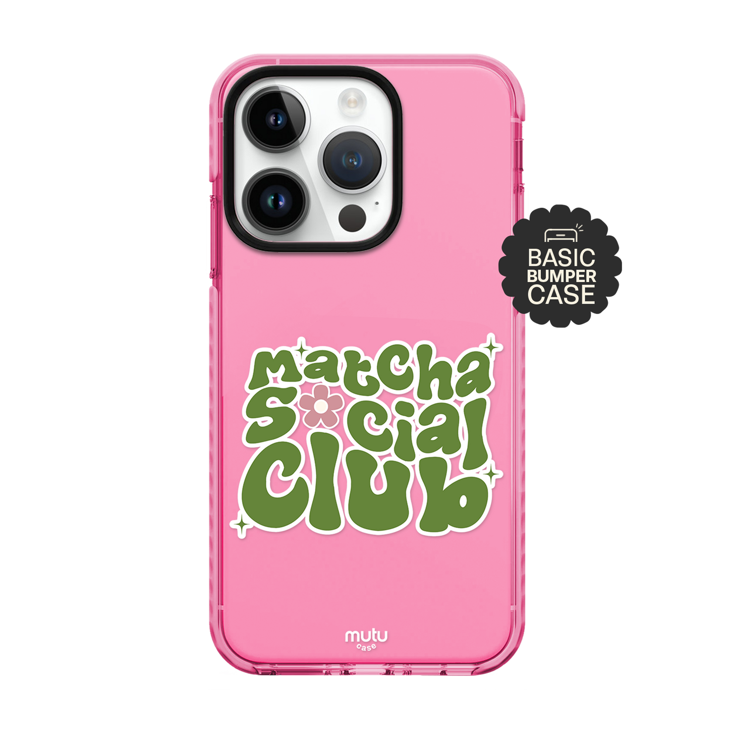 Matcha Social Club Basic Case