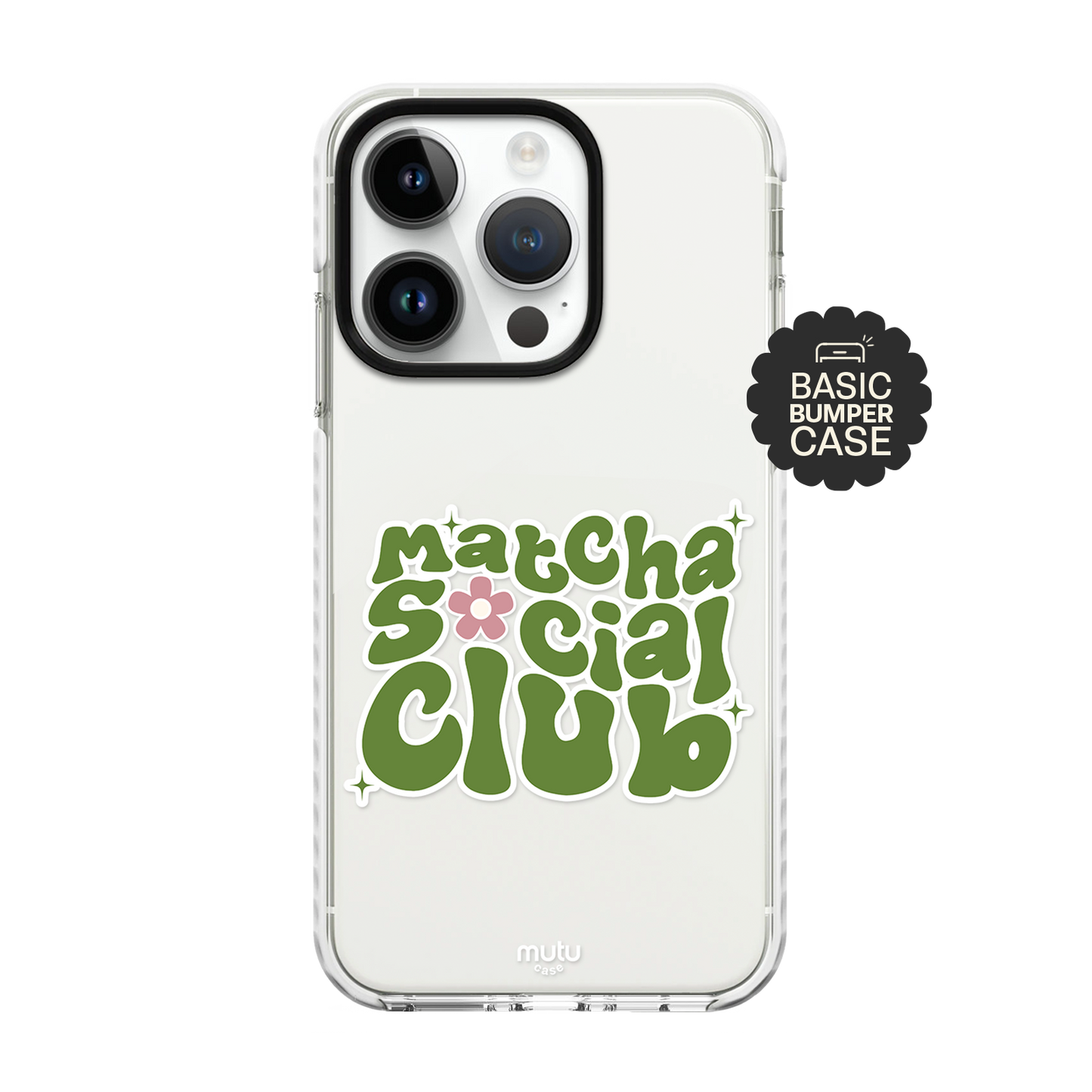 Matcha Social Club Basic Case