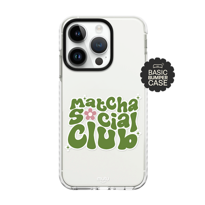 Matcha Social Club Basic Case