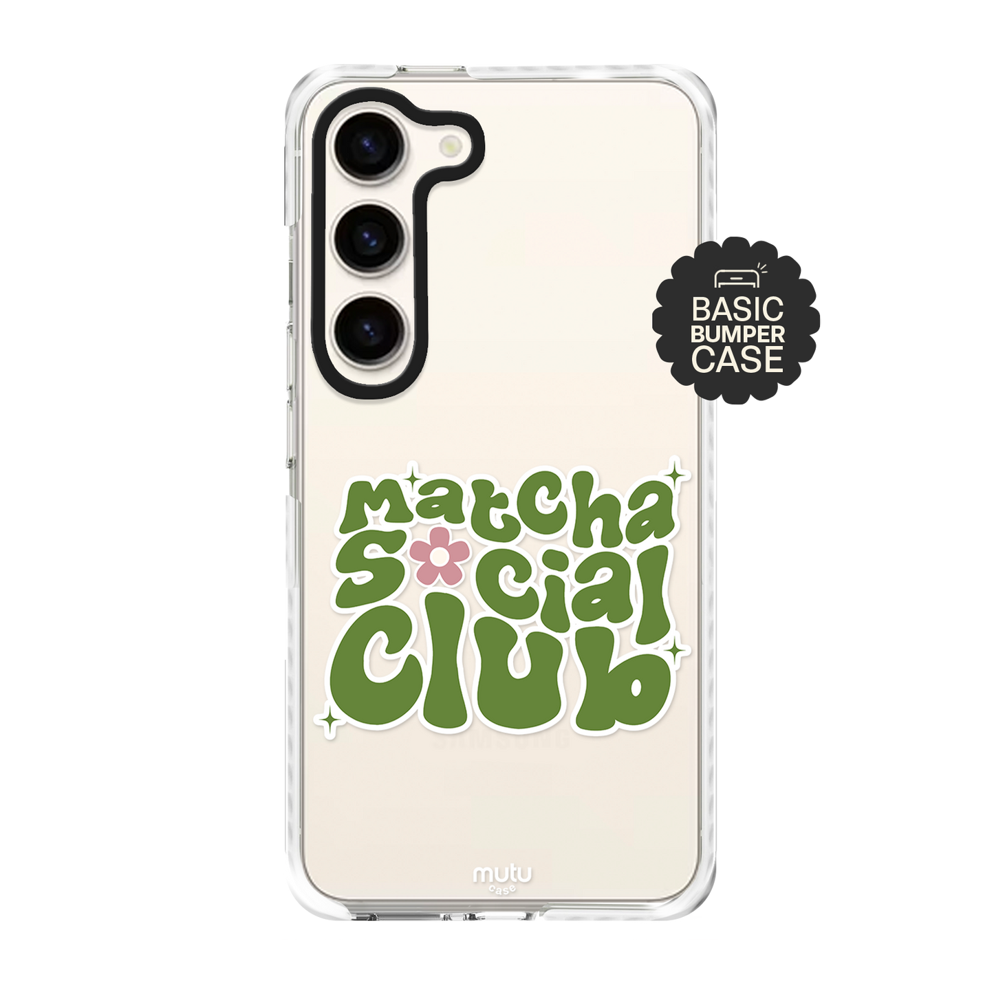 Matcha Social Club Basic Case