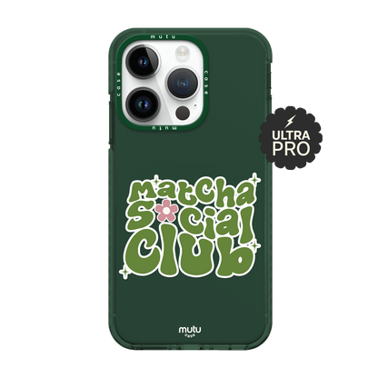 Matcha Social Club Ultra Pro Case