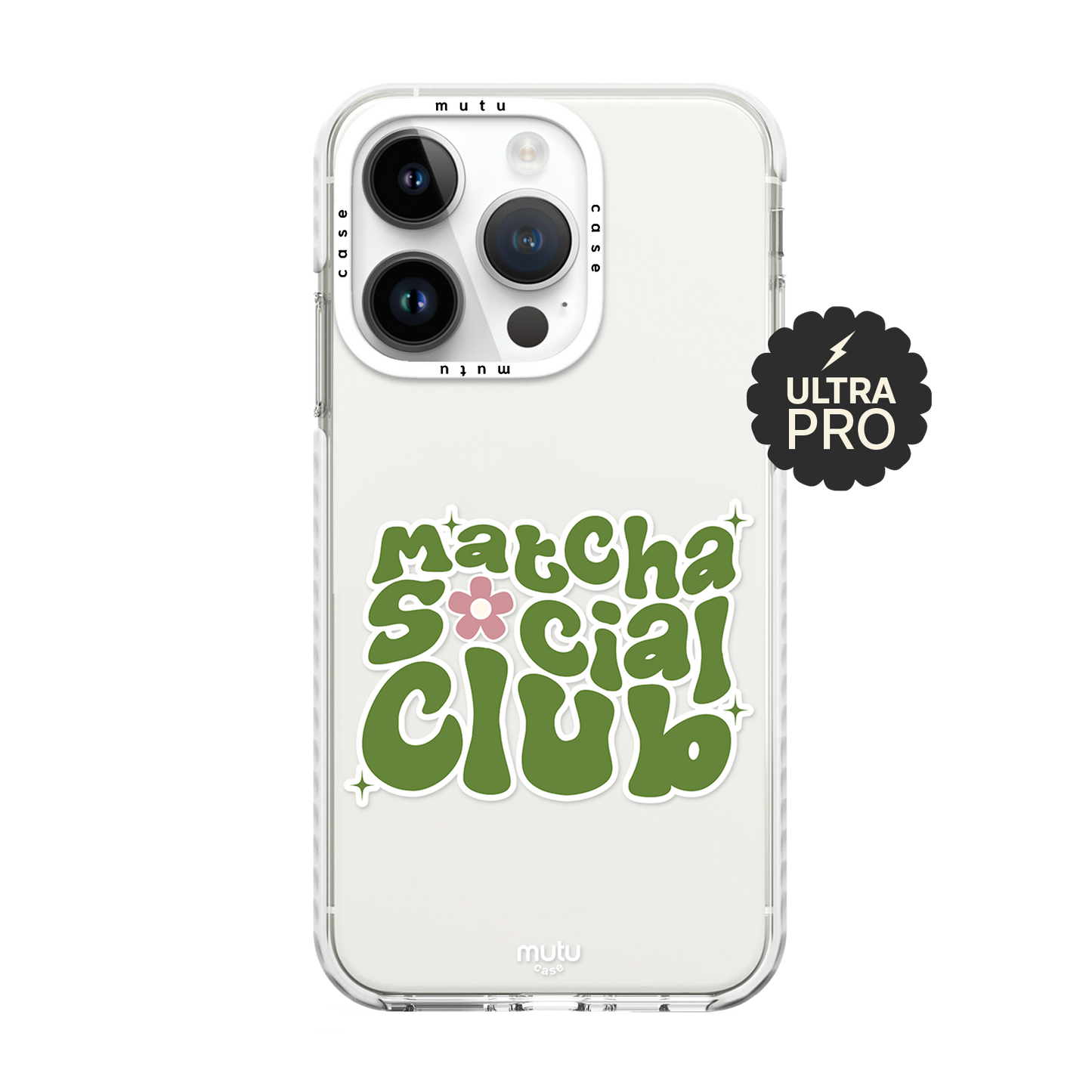 Matcha Social Club Ultra Pro Case